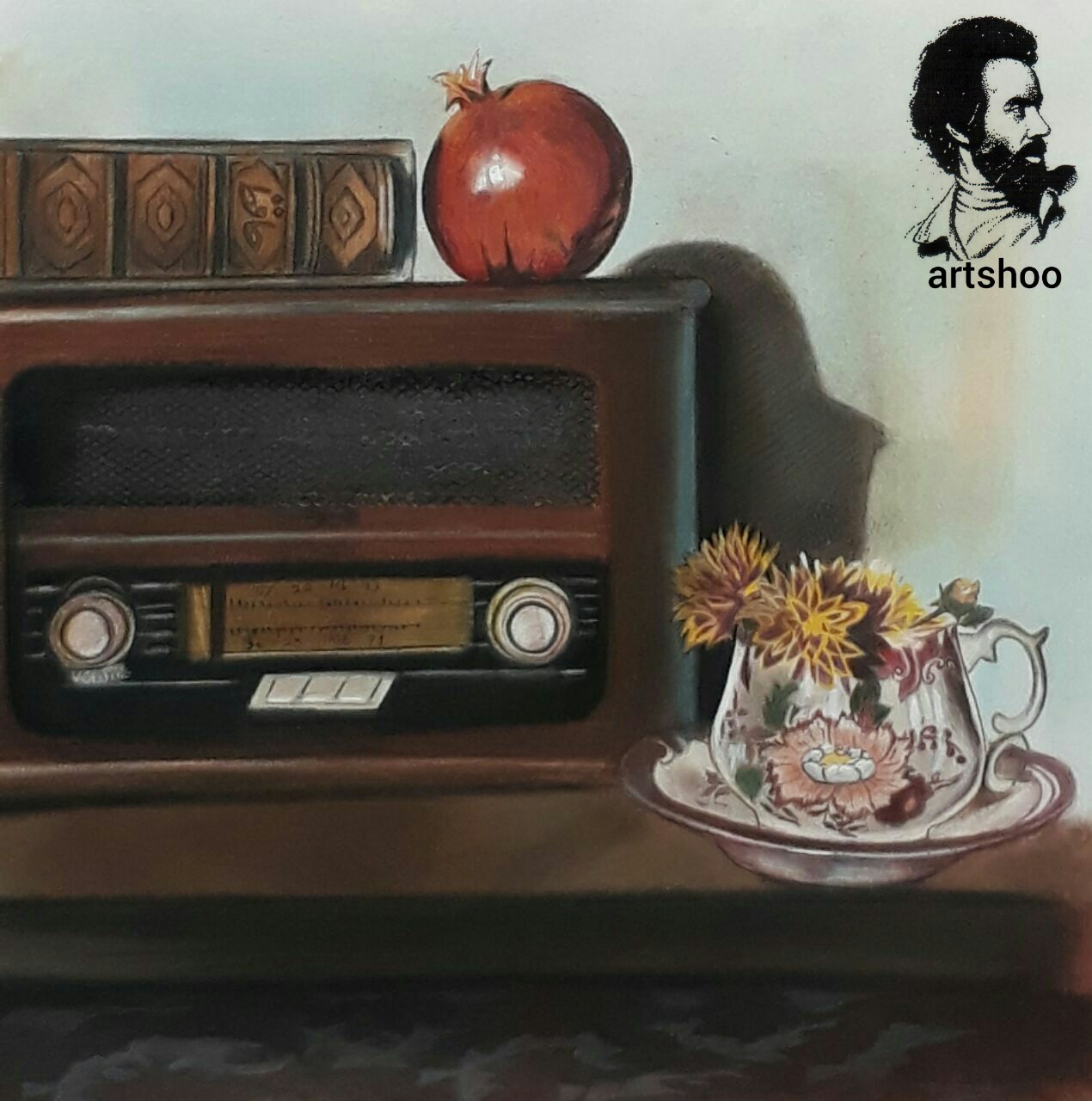 نقاشی مدادرنگی اورژینال